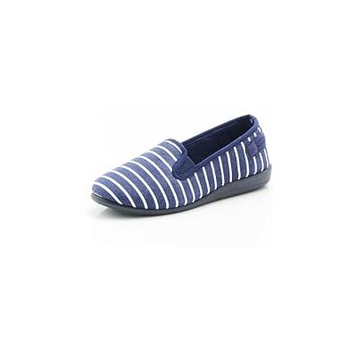 Damart Chaussons rayés Femme Bleu Rayé Taille 37 - Publicité Damart Chaussons rayés Femme Bleu Rayé Taille 37 - Publicité