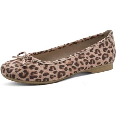 Jana Ballerines avec Noeud Vegan, Mehrfarbig (Leopard), 36 EU - Publicité Jana Ballerines avec Noeud Vegan, Mehrfarbig (Leopard), 36 EU - Publicité