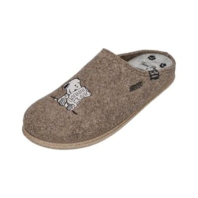 Toni Pons X Snoopy Charlie Chaussons pour homme Taupe, taupe, 43 EU - Publicité Toni Pons X Snoopy Charlie Chaussons pour homme Taupe, taupe, 43 EU - Publicité