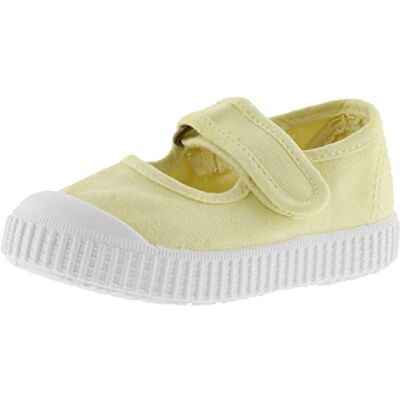 Victoria Ballerines Unisexe 1915 Toile Drec & Scratch & Bout Renforcé pour Enfants Banana 19 - Publicité Victoria Ballerines Unisexe 1915 Toile Drec & Scratch & Bout Renforcé pour Enfants Banana 19 - Publicité