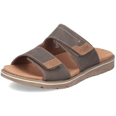 Rieker Mules pour homme 24394, Marron 25, 44 EU - Publicité Rieker Mules pour homme 24394, Marron 25, 44 EU - Publicité