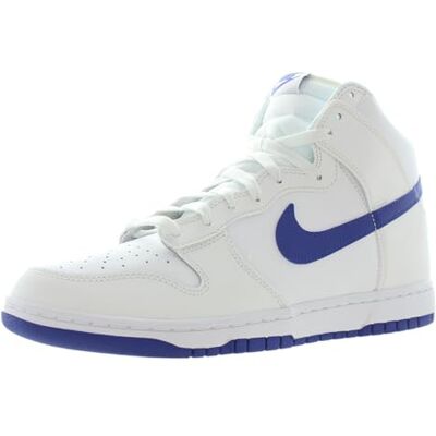 Nike Dunk High Retro Chaussures pour homme (DV0828-101, White/Summit White/Concord) - Publicité Nike Dunk High Retro Chaussures pour homme (DV0828-101, White/Summit White/Concord) - Publicité
