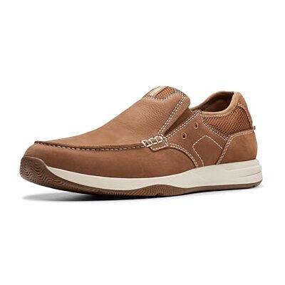 CLARKS Homme Sailview Step, Light Tan Nubuck, 42 EU - Publicité CLARKS Homme Sailview Step, Light Tan Nubuck, 42 EU - Publicité