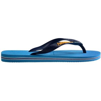 Havaianas Brasil Logo, Tongs Iconiques, Confortables et Durables, Lanières avec le Drapeau du Brésil et Semelle Antidérapante aux Bandes Colorées, Adultes Unisexe - Publicité Havaianas Brasil Logo, Tongs Iconiques, Confortables et Durables, Lanières avec le Drapeau du Brésil et Semelle Antidérapante aux Bandes Colorées, Adultes Unisexe - Publicité