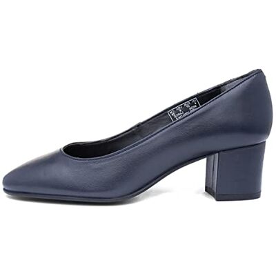 Hush Puppies Talons à Bout fermé Anna pour Femme, Bleu Marine Marine, 40 - Publicité Hush Puppies Talons à Bout fermé Anna pour Femme, Bleu Marine Marine, 40 - Publicité