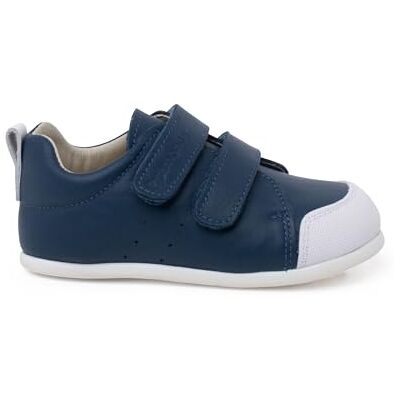 Pisamonas Zapatillas blanditas Piel Doble cierre adherente Talla 24 en Color Azul Marino - Publicité Pisamonas Zapatillas blanditas Piel Doble cierre adherente Talla 24 en Color Azul Marino - Publicité