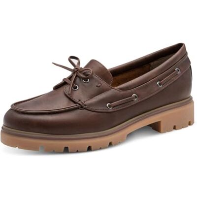 MARCO TOZZI Oxford Femme Semelle intérieure Feel Me Douce Doublure Douce Moderne, Marron (Cafe), 38 EU - Publicité MARCO TOZZI Oxford Femme Semelle intérieure Feel Me Douce Doublure Douce Moderne, Marron (Cafe), 38 EU - Publicité