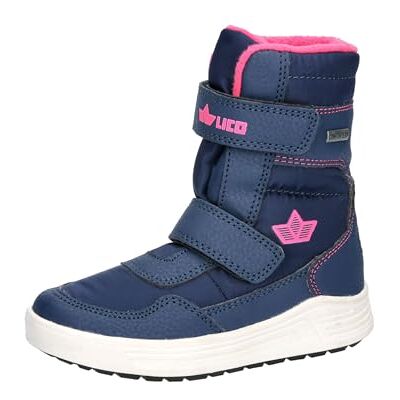 Lico Fille Namsos V Botte de neige, Marine Pink, 31 EU - Publicité Lico Fille Namsos V Botte de neige, Marine Pink, 31 EU - Publicité