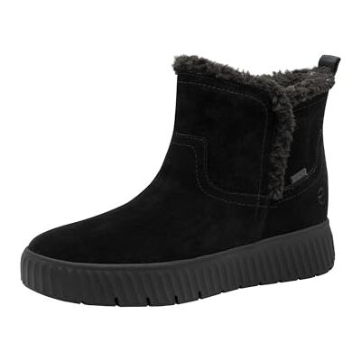 Tamaris Comfort bottines Step In femme cuir doublées, Black, 40 EU - Publicité Tamaris Comfort bottines Step In femme cuir doublées, Black, 40 EU - Publicité