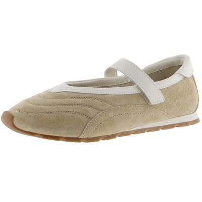 Victoria Ballerines Aster Daim & Surpiqûres Apparentes & Bande Auto-Agrippante pour Femme Beige 37 - Publicité Victoria Ballerines Aster Daim & Surpiqûres Apparentes & Bande Auto-Agrippante pour Femme Beige 37 - Publicité