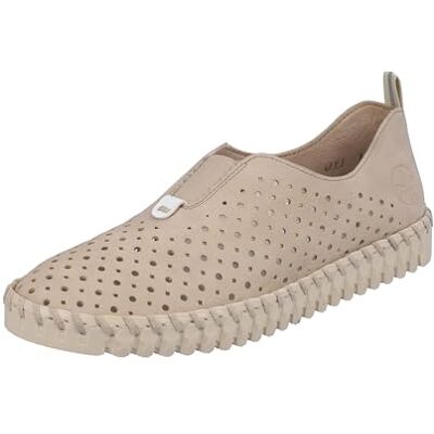 Rieker N1963-52 Pantoufles pour Femme, 52, 42 EU, Beige, 36 EU - Publicité Rieker N1963-52 Pantoufles pour Femme, 52, 42 EU, Beige, 36 EU - Publicité