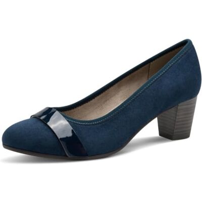 Jana Mary Jane Femme avec détails pailletés Vegan, Navy/Navy Pat, 38 EU - Publicité Jana Mary Jane Femme avec détails pailletés Vegan, Navy/Navy Pat, 38 EU - Publicité