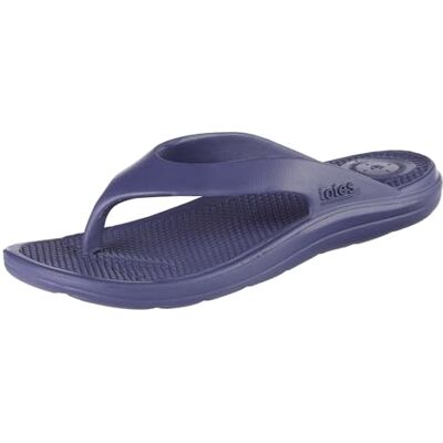 totes Sandales Solbounce pour femme, tongs légères avec soutien élastique tout au long de la journée, bleu marine, 39 EU - Publicité totes Sandales Solbounce pour femme, tongs légères avec soutien élastique tout au long de la journée, bleu marine, 39 EU - Publicité