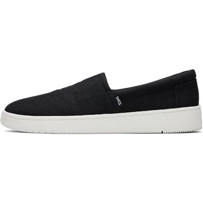 Toms Homme Trvl Lite Espadrilles Noires Basket, Black Heritage Canvas, 41 EU - Publicité Toms Homme Trvl Lite Espadrilles Noires Basket, Black Heritage Canvas, 41 EU - Publicité