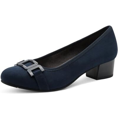 Jana Femme Damen Pumps Vegan Escarpins, Bleu Marine, 36 EU - Publicité Jana Femme Damen Pumps Vegan Escarpins, Bleu Marine, 36 EU - Publicité