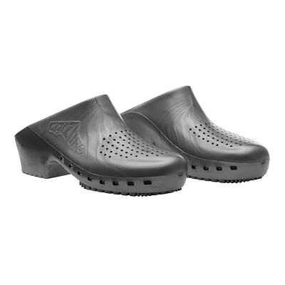 Calzuro Chaussons sanitaires S Classic avec trous professionnels CE 37-38 Gris métallisé - Publicité Calzuro Chaussons sanitaires S Classic avec trous professionnels CE 37-38 Gris métallisé - Publicité
