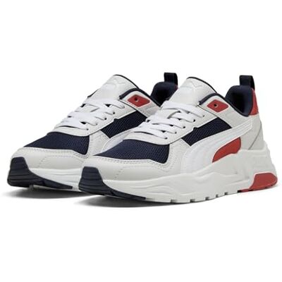 Puma Sneakers Trinity 2 LT Enfant et Adolescent 36, Navy White Feather Gray Red Fire Blue - Publicité Puma Sneakers Trinity 2 LT Enfant et Adolescent 36, Navy White Feather Gray Red Fire Blue - Publicité