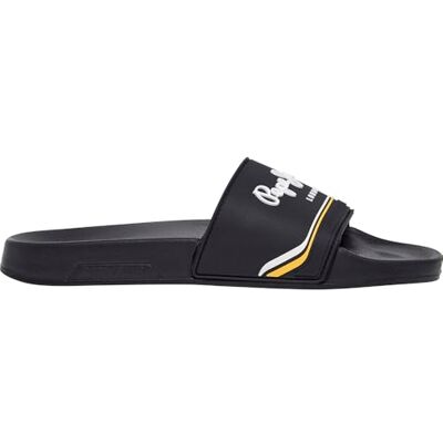 Pepe Jeans Slider Origin M Chaussures pour homme Noir Pointure 46, Noir, 12 UK - Publicité Pepe Jeans Slider Origin M Chaussures pour homme Noir Pointure 46, Noir, 12 UK - Publicité