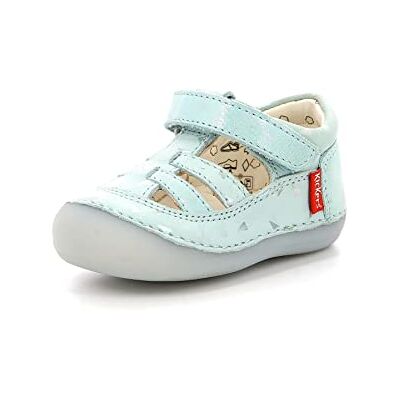 Kickers SUSHY,SALOME BEBE BLEU CLAIR PLUMETIS, 22 EU - Publicité Kickers SUSHY,SALOME BEBE BLEU CLAIR PLUMETIS, 22 EU - Publicité