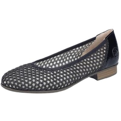 Rieker 51960 Ballerines pour femme Noir Taille 40 EU - Publicité Rieker 51960 Ballerines pour femme Noir Taille 40 EU - Publicité