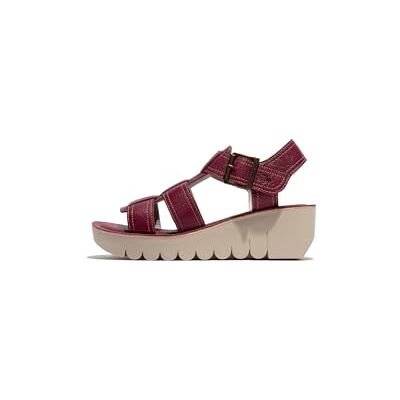 Fly London YUDD236FLY, Sandal Femme Chaussures, BERRY, 41 - Publicité Fly London YUDD236FLY, Sandal Femme Chaussures, BERRY, 41 - Publicité
