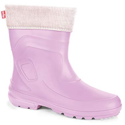 LEMIGO Damen Gummistiefel Jessy (Pink 257C / Grau, 40) - Publicité LEMIGO Damen Gummistiefel Jessy (Pink 257C / Grau, 40) - Publicité