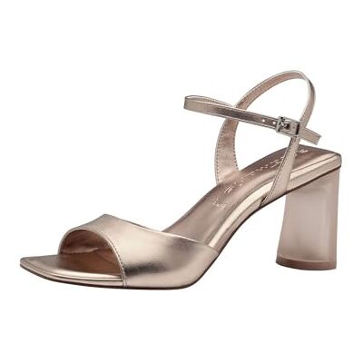 Tamaris Sandales à Talons pour Femme Rose métallisé Taille 38 EU, Rose métallisé., 38 EU - Publicité Tamaris Sandales à Talons pour Femme Rose métallisé Taille 38 EU, Rose métallisé., 38 EU - Publicité