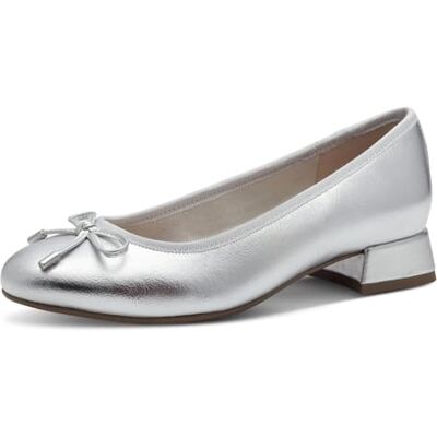 MARCO TOZZI Femme Damen Pumps Escarpins, argenté, 36 EU - Publicité MARCO TOZZI Femme Damen Pumps Escarpins, argenté, 36 EU - Publicité