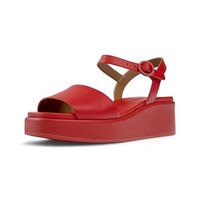 Camper Misia Sandales à 2 sangles pour femme, Rouge 041, 36 EU - Publicité Camper Misia Sandales à 2 sangles pour femme, Rouge 041, 36 EU - Publicité
