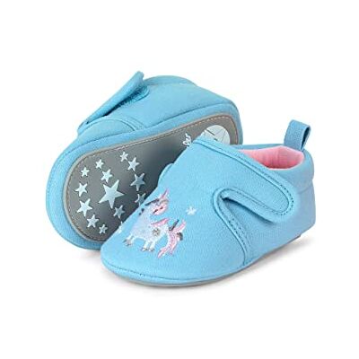 Sterntaler Chaussons pour bébé garçon fille Bleu clair 16 EU - Publicité Sterntaler Chaussons pour bébé garçon fille Bleu clair 16 EU - Publicité