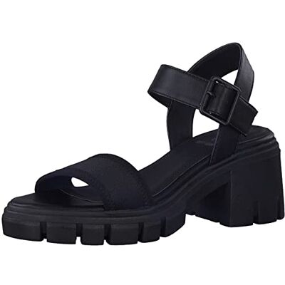 s.Oliver Femme Sandale, Noir, 39 EU - Publicité s.Oliver Femme Sandale, Noir, 39 EU - Publicité