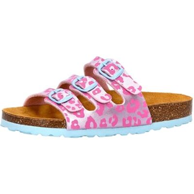 Lico Chaussons Bioline pour fille - Rose turquoise., 35 EU - Publicité Lico Chaussons Bioline pour fille - Rose turquoise., 35 EU - Publicité