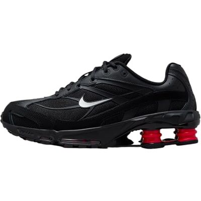 Nike Baskets de qualité supérieure avec rembourrage Shox en noir et brun clair britannique - Publicité Nike Baskets de qualité supérieure avec rembourrage Shox en noir et brun clair britannique - Publicité
