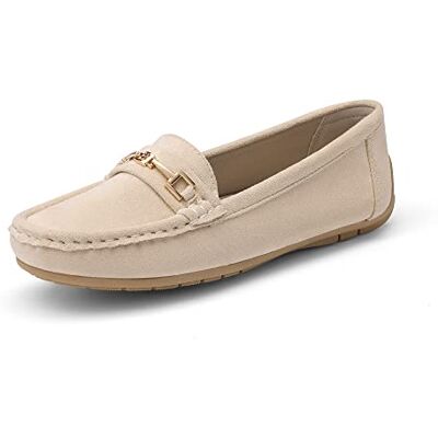 DREAM PAIRS Mocassins Femmes Confortables à Enfiler Chaussures Plates pour Marche Conduite Loafers Femme Khaki SDLS2205W-NEW-E Taille 37 (EUR) - Publicité DREAM PAIRS Mocassins Femmes Confortables à Enfiler Chaussures Plates pour Marche Conduite Loafers Femme Khaki SDLS2205W-NEW-E Taille 37 (EUR) - Publicité