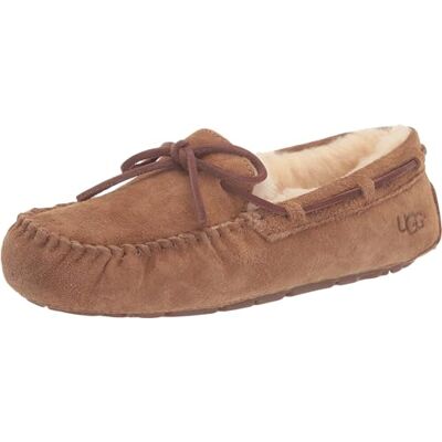 UGG DAKOTA, Enfiler des pantoufles femme, CHESTNUT, - Publicité UGG DAKOTA, Enfiler des pantoufles femme, CHESTNUT, - Publicité