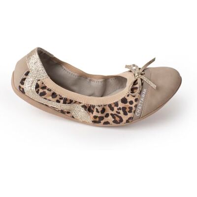 CHATTAWAK Femme Ballerine Fantaisie Puerto Leopard,38 - Publicité CHATTAWAK Femme Ballerine Fantaisie Puerto Leopard,38 - Publicité