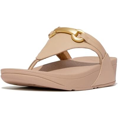 Fitflop Sandales Lulu en cuir épais avec bout à bout pour femme, Beige classique, 41 EU - Publicité Fitflop Sandales Lulu en cuir épais avec bout à bout pour femme, Beige classique, 41 EU - Publicité