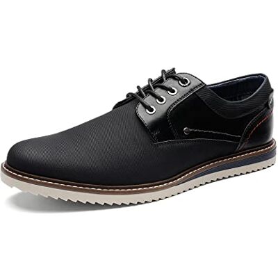 Bruno Marc Hommes Chaussures Oxfords Chaussure Ville Homme pour Bureau Costume Mariage Noir SBOX2213M-E Taille 41 (EUR) - Publicité Bruno Marc Hommes Chaussures Oxfords Chaussure Ville Homme pour Bureau Costume Mariage Noir SBOX2213M-E Taille 41 (EUR) - Publicité