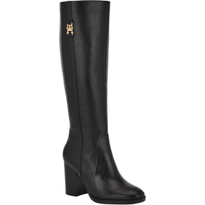 Tommy Hilfiger Bottes hautes Ursy pour femme, Noir 001, 37.5 EU - Publicité Tommy Hilfiger Bottes hautes Ursy pour femme, Noir 001, 37.5 EU - Publicité