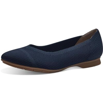 Jana Ballerines Femme Pointues Vegan, Navy, 42 EU - Publicité Jana Ballerines Femme Pointues Vegan, Navy, 42 EU - Publicité
