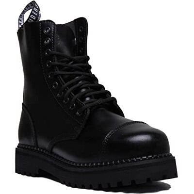 Grinders Homme Bulldog Cuir Black Bottes 40 EU - Publicité Grinders Homme Bulldog Cuir Black Bottes 40 EU - Publicité