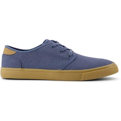 TOMS Baskets CarloSneaker pour Homme, Toile Heritage Bleu Ardoise, 40.5 EU - Publicité TOMS Baskets CarloSneaker pour Homme, Toile Heritage Bleu Ardoise, 40.5 EU - Publicité