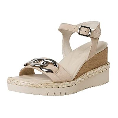 Tamaris Femme Sandales, Dame Sandales Fines,TOUCHit,Chaussures d'été,Chaussure à Talon Ouverts,Talon Haut,féminin,Ivory,39 EU - Publicité Tamaris Femme Sandales, Dame Sandales Fines,TOUCHit,Chaussures d'été,Chaussure à Talon Ouverts,Talon Haut,féminin,Ivory,39 EU - Publicité