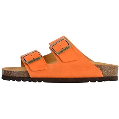 Scholl JOSEPHINE Suede Orange - Publicité Scholl JOSEPHINE Suede Orange - Publicité