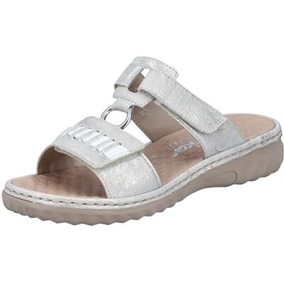 Rieker Femme 60481 Mules, Gris, 41 EU - Publicité Rieker Femme 60481 Mules, Gris, 41 EU - Publicité
