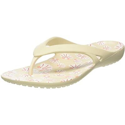 Crocs Femme Kadee II Graphic Flip W Tongs, Winter White/Multi, 38/39 EU - Publicité Crocs Femme Kadee II Graphic Flip W Tongs, Winter White/Multi, 38/39 EU - Publicité