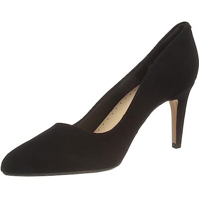 Clarks Escarpins Laina RaeClosed-Toe pour Femme, Daim Noir Noir, 40 EU - Publicité Clarks Escarpins Laina RaeClosed-Toe pour Femme, Daim Noir Noir, 40 EU - Publicité