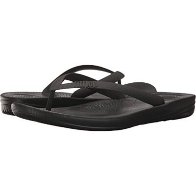 Fitflop Iqushion Ergonomic, Sandales Bout ouvert Femme, Noir (Black 001), 42 EU - Publicité Fitflop Iqushion Ergonomic, Sandales Bout ouvert Femme, Noir (Black 001), 42 EU - Publicité