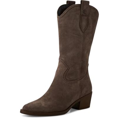 Tamaris Bottines longues à talons pour femme Taupe Taille 36 EU, taupe, 36 EU - Publicité Tamaris Bottines longues à talons pour femme Taupe Taille 36 EU, taupe, 36 EU - Publicité
