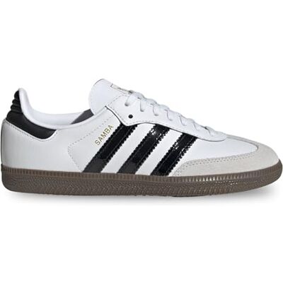 Adidas Chaussures Samba Og J Code Blanc Garçons, Blanc, noir, 40 EU - Publicité Adidas Chaussures Samba Og J Code Blanc Garçons, Blanc, noir, 40 EU - Publicité